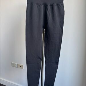 Women's Black High-Waist Stretch Leggings